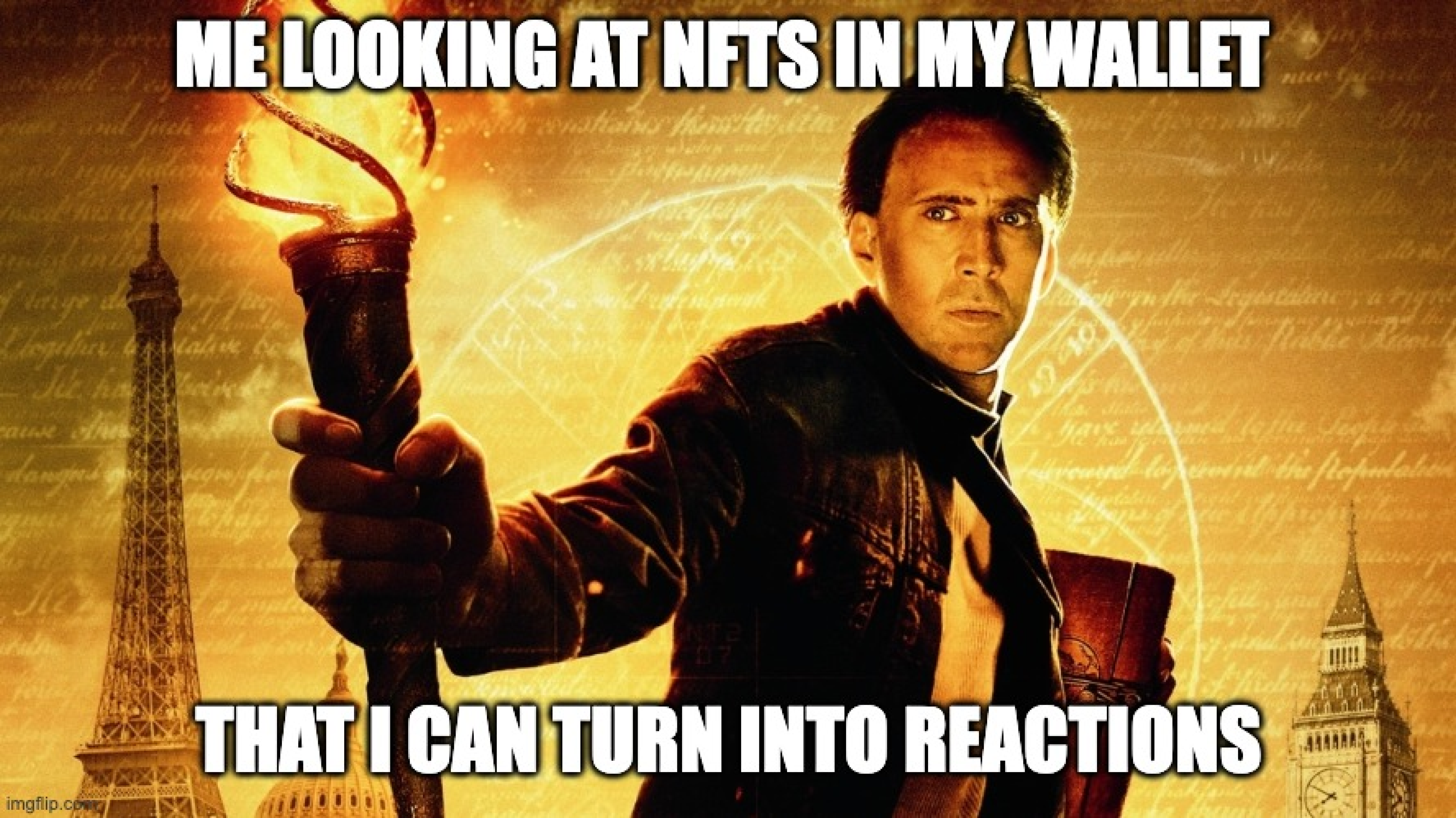 Let the hunt for NFTs fit for reactions begin.